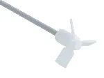 Stirring shaft. IKA®. R 1389 Propeller stirrer, 3-bladed, PTFE. Ø stirrer (mm): 75. Ø axis (mm): 8. Axis length (mm): 350. Speed (rpm): 800