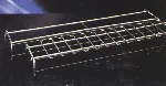Staining perforated slide partition. DELTALAB. Stainless steel staining grid, 435mm length, 85mm width, without divisions