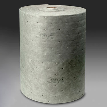 Absorbent for oils, lubricants, hydraulic liquids and industrial fluids. Maintenance series. Model: MB2002 maintenance absorbent. Dim. WxLength: 96cmx46m. Package weight: 13,6Kg. Pack absorption: 288L