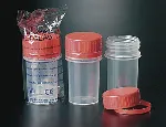 Screwed flask. DELTALAB. Cap. (ml): 50. High transparency PP. Sterile: No. Ø int.xH (mm): 38x70