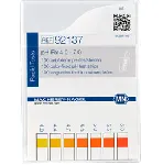 pH test strips, pH-Fix 4.0 - 7.0. MACHEREY-NAGEL. Measuring range (visual): 4.0 - 4.4 - 4.7 - 5.0 - 5.3 - 5.5 - 5.8 - 6.1 - 6.5 - 7.0. No Evaluable on reflectometer QUANTOFIX® Relax. Pack of 100 sticks 6 x 85 mm