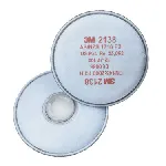 3M. Filtro antiparticolato. Modello: FFP 2138. Classificazione EN 149: P3R, VAPORI E OZONO. Tipo di filtro: P3