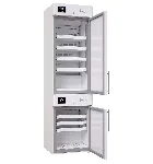 Congeladores de baja temperatura Lab Care -10ºC hasta -22ºC y de +2ºC a +8ºC. INFRICO MEDCARE. Modelo: LERF40S (Dual Temperature). Capacidad útil (L): 140/238. Dimensiones externas An x Al x Pr (mm): 600x2.043x688. Puerta: Ciega. Organización: 7 estantes. Cerradura: Incluida