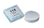 Cellulose filter paper. Whatman™ (Cytiva). Flat disc filter, Grade 114 hard quality. Ø (mm): 90. Particle retention in liquid (µm): 25