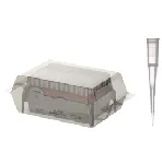Puntas PIPETMAN® DIAMOND DL10ST TIPACK. GILSON. Estéril: Sí. Volumen: 0,1-20 µL. Longitud (mm): 45. Material: PP. Filtro: no. Autoclavable: Sí. Graduaciones: 2 µL y 10 µL. Código Color: Rojo. Certificadas como libres de ADN, ARN, DNasa, RNasa, ATP, libres de endotoxinas. Formato: 10 cajas de 96 puntas