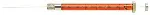 Shimadzu chromatography syringe. SGE. Fixed needle. Volume (µl): 5. Gauge (E.D. mm): 23 (0,63). Model: 5F-S-0,63C. 