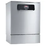 Lavadora desinfectadora de laboratorio PLW 8683 [OIL LD DS10], toma de agua AD, dosif. deterg. líq., función EcoDry y gomas de mayor resistenc. MIELE. Capacidad: 64 vidrios de cuello estrecho o 196 tubos/viales o 128 frascos o 98 pipetas. Bomba dosificadora para detergente líquido. Carro modular y sistema EasyLoad. Display táctil: M Touch Flex. Conexión en red a través de WiFi. Función de apoyo al secado EcoDry. Juntas resistentes al aceite y la grasa. Medidas externas AlxAnxPr (mm): 835x598x600