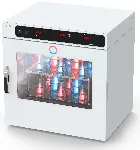VS 45 OI Varioshake orbital shaking incubator. LAUDA. Speed (rpm): 20 - 250. Orbital diameter (mm): 25. Maximum load (Kg): 12. Temperature range (ºC): 28 - 70, 20 - 70 (with water cooling). Temperature stability (ºC): ±0.20. Volume (l): 43. Weight (kg): 40. Internal dimensions WxHxD (mm): 450x300x320. External dimensions WxHxD (mm): 710x710x650