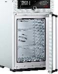 Horno universal UF75plus, circulación de aire forzado, TwinDISPLAY, 74 l, 20 ° C - 300 ° C con 2 rejillas. MEMMERT.