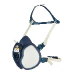 Reusable half mask 4277+. 3M. Series 4000+. Protection code indicated on the front of the mask. EN 405 Classification: FFABE1P3 R D. Maximum level of usage nxVLA: 50x. Filter type: ABE1P3