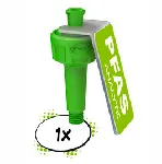 Venting valve  PFAS-Analytic. SCAT®. 6 months shelf life. Connectors (OD):  UNF1/4' 28G. 1 piece. Suitable for PFAS analytic of polyfluorinated chemicals (former: PFC) according to DIN 38407-42 or 38414-14