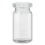 Vial Headspace con borde enrollado, ND20. Volumen (mL): 5. Dimensiones (mm): 22x38, cuello estándar, fondo plano, borde DIN