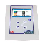 Benchtop conductimeter COND 8 PRO. XS.  Cell: without cell. 1413 µS and 12.88 mS solutions. Datalogger, Datalink software. Measurement range: COND 0.00 to 500 mS. TDS 0.1 mg/L to 200.0 g/L. Salinity 0.01 to 100.0 ppt. Temp. -20 to 120.0 ºC.