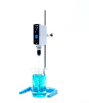 OHS 200 Digital overhead stirrer. VELP. Speed (rpm): 6-400 / 30-2000. Stirring Vol. (l): Up to 100. Viscosity (mPa·s): 100000. Power (W): 190. Weight (Kg): 4,6. Dim. WxHxD (mm): 90x315x235