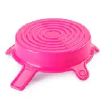 Tapas de silicona. DURAN®. Talla: L. Ø abertura (mm): 84 - 100. Altura (mm): 23,2. Color: rosa