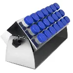 Adjustable tilt test tube rack for 21x50ml tubes. For use with the GRA-UP-168. GRANT. Accessory. PSU-20i Orbital platform shaker and ES-80 Orbital shaker incubator