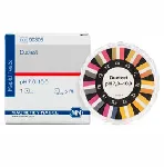 pH test paper Duotest pH 7.0–10.0, with two indicator zones. 5 m.