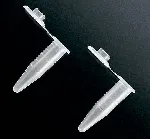 0,5ml Graduated microtube of clear polypropylene (PP). DELTALAB. Colourless graduation and safe-lock tubes. 10 x 1.000 u.