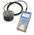 RH2 water activity meter AW, with AW measurement chamber with 2 m cable, 4 bottles with lid (2x186 ml and 2x245 ml), calibration standards (5 ampoules + textile pads), and factory certificate.