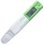 NO3-11 LAQUAtwin pocket nitrate ion meter for soil. HORIBA. Minimum volume: 0,3 mL (0,05 mL with Sampling Sheet B). Measurement range: NO3- : 6 - 9.900 ppm (mg/L) (0,1 - 160 mmol/L) N: 1,4 - 2.200 ppm (mg/L). Temp. range (ºC): 0 - 50,0. Includes carrying case with 5 Pipettes, 3 bottles (100 mL), 2 sampling spoons, Tweezers, 100 Sampling sheet B, 2 Sampling sheet holders, 30 & 300ppm nitrate standards.