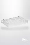 PCR plates. NERBE-PLUS. Capacity: 96x0,1 ml. Capacity: Half-skirt, raised rim. Centrif. resist (g): 6000. Colour: Transparent. Sterility: PCR Ready. Low profile: Yes. qPCR: Yes