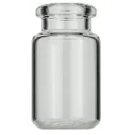 Vial Headspace para encapsular de 6 mL N 20 transparente, fondo redondeado, parte superior biselada cuello para encapsular HS. MACHEREY NAGEL. Diámetro exterior (mm): 22. Altura exterior (mm): 38,25