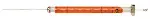 Agilent Technologies chromatography syringes. SGE. Straight fixed needle. Volume (µl): 10. Gauge (E.D. mm): 23 (0,63). Model: 10F-AG-4,2/0,63H