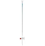 Burette. SCHARLAU. Straight Burette, glass stopcock. Cap. (ml): 50. Division (ml): 1/10