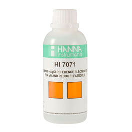 Solucion electrolito para relleno230 ml. HANNA. 