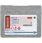 Tests NANOCOLOR® en cubetas redondas. Manganeso 10. 0.1 a 10.0 mg / l Mn. MACHEREY-NAGEL.
