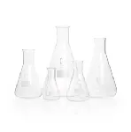 Erlenmeyer Flasks, wide mouth DIN 1773. DURAN®. Cap. (ml): 25. Ø (mm): 42. Neck Ø (mm): 22. Height (mm): 75