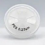 Filtro jeringa PES 13mm 0,45µm