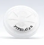 PTFE syringe filter 25mm 0,22µm