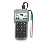 Waterproof Portable pH/ORP Meter. The HI98190 is a rugged, portable pH meter with the performance and features of a benchtop meter. This professional, waterproof meter complies with IP67 standards and measures pH, ORP and temperature. The HI98190 is supplied with all necessary accessories to perform a pH/temperature measurement packaged into a durable carrying case.