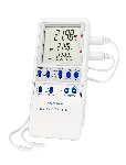 Excursion-Trac datalogging digital thermometer. TRACEABLE. Range: –50.00 to 70.00°C. Accuracy: ±0.25°C. Resolution: 0.01°C. Probes: 2 BulletTM probes. Application: Refrigerators and Freezers