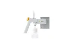 Lab water systems. SARTORIUS. Support for wall mounting arium® bagtank