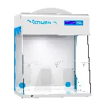CLASSIC ductless filtration fume hoods. CRUMA. Model: 870. For medium working spaces. Ext. dim. WxHxD (mm): 800x1030x600. Air average speed (m/s): 0.4-0.6. Sound level (dB): 48. Weight (Kg): 52