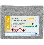 NANOCOLOR Tensioactivos catiónicos Rango de medición de prueba de 4 tubos: 0.20-4.00 mg / L de CTAB suficiente para 20 determinaciones. MACHEREY-NAGEL.