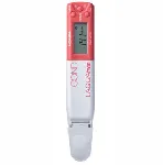 EC-33 LAQUAtwin pocket conductivity/TDS meters. HORIBA. Minimum sample volume: 0.12 mL. Conductivity range: 0 - 199 µS/cm, 200 - 1999 µS/cm, 2.00 - 19.99 mS/cm, 20.00 - 199.9 mS/cm. TDS range: 0.0 - 99.9 ppm, 100 - 999 pp, 1000 - 9990 ppm. Includes 0.5% NaCl Standard Solution (14 mL), 5.0% NaCl Standard Solution (14 mL), Conditioning Solution (4 mL), 2 CR2032 batteries, dropper, instruction and quick-start manuals, and storage case.