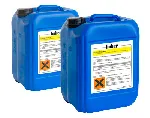 Thermofluid MEG (Monoethylene Glycol). Temp. range (ºC): -40 to 90. Volume (l): 5