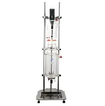 10000mL thermostatted reaction system complete with stand and basic components. Not included: Overhead mechanical stirrer.