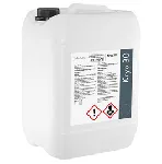 Termofluido Kryo 30. LAUDA. Tipo de sustancia química: Agua / Anticongelante . Rango temperatura (ºC) en sistema abierto: -30 a 90. Rango temperatura (ºC) en sistema cerrado: -30 a 90. Volumen (L): 20. Viscosidad, cinemática a 20 °C (mm2/s): 4