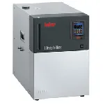 Unichiller P022w. HUBER. Pilot ONE controller, water-cooled refrigerating unit and circulation pump with a high discharge pressure for applications with high pressure drops. Temperature range (ºC): -20 to 40. Temperature stability (ºC): ± 0.5. Flow (L/min) - Pressure (bar): 25 - 2.5. Volume (L): 3.8. Dimensions WxHxD (mm): 420x579x487