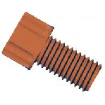 Gripper conector PP 1/4'-28 for 1/16' D.E. Brown. DIBA OMNIFIT