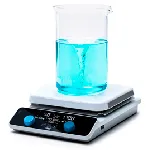 Agitador magnético con calefacción  AREC 10 Advance. VELP®. Velocidad (rpm): 30-1700. Volumen de agitación (L): 25. Rango de temperatura (ºC): Ambiente - 550. Dimensiones de la placa (mm): 260x260. Dimensiones An x Al x Pr (mm): 280x100x420