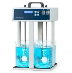 Floculador ET830, portátil con 4 posiciones de agitación. LOVIBOND®. Velocidad (rpm): 20-250. Peso (Kg): 6,9. Dimensiones An x Al x Pr (mm): 255x428x253. Temporizador (min): 1 - 240 / continuo. Potencia (W): 50. Voltaje (V/Hz): 100 - 240 / 50 - 60. Se suministran con un juego de cables, adaptador de red, adaptador para coche y manual de instrucciones.