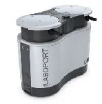 Bomba de vacío de diafragma LABOPORT N 840 G. KNF. Aplicación: Concentración centrífuga, evaporación por rotación, SPE, desecación, destilación, desgasificación, secado de geles. Caudal (m3/h): 2,04. Vacío final (mbar abs.): 6,0. Sobrepresión de servicio (bar): 0,1. Dim. AnxAlxPr (mm): 177x240x289. Peso (Kg): 11,3. Conexión de tubo (mm): 9,5-8