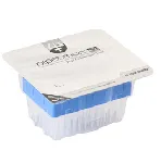 Blister de relleno de puntas  PIPETMAN® DIAMOND D1200ST BLISTER REFILL. GILSON. Estéril: Sí. Volumen: 50-1200 µL. Longitud (mm): 84. Material: PP. Filtro: no. Autoclavable: Sí. Graduaciones: 100 µL y 1000 µL. Código Color: Azul. Certificadas como libres de ADN, ARN, DNasa, RNasa, ATP, libres de endotoxinas. Formato: 10 blisters de 96 puntas