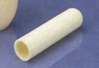 Crisol cerámica Alsint 99,7. HALDENWANGER. Crisol tubular. Ø ext. (mm): 38. Ø int. (mm): 32. Altura (mm): 100