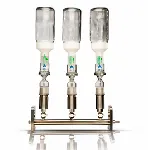 Enviro-Clean 3 Station Vacuum Manifold Stainless Steel Systm